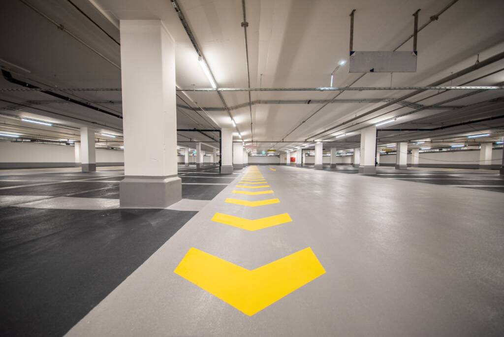 Epoksydowy system parkingowy